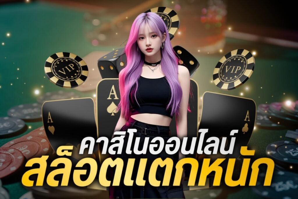 คาสิโนออนไลน์ สล็อตเเตกหนัก